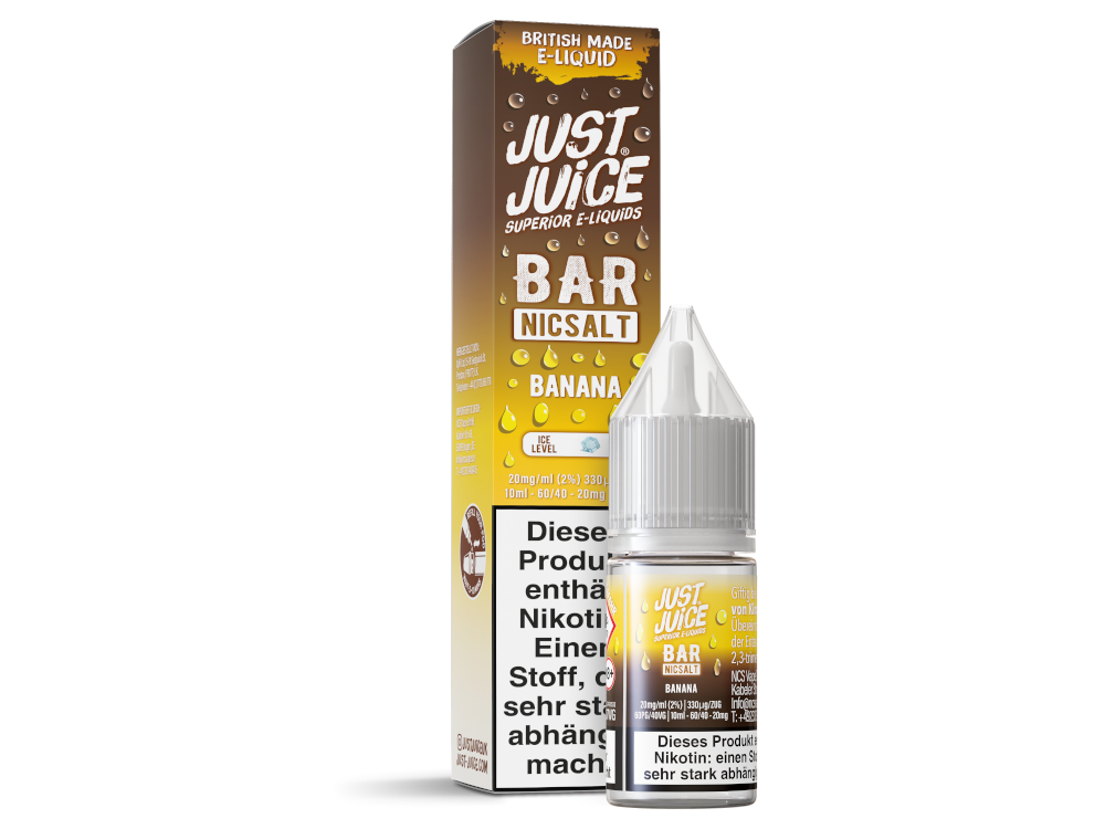 Just Juice - Bar - Nikotinsalz Liquid