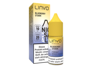 Linvo - Blueberry Storm - Nikotinsalz Liquid
