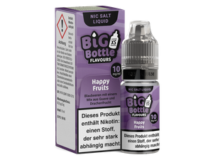 Big Bottle - Happy Fruits - Nikotinsalz Liquid