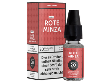 Tante Dampf - Rote Minza - Nikotinsalz Liquid
