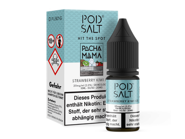 Pod Salt Fusion - Strawberry Kiwi Ice - Nikotinsalz Liquid 