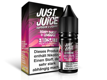 Just Juice - Fusion Berry Burst & Lemonade - Nikotinsalz Liquid