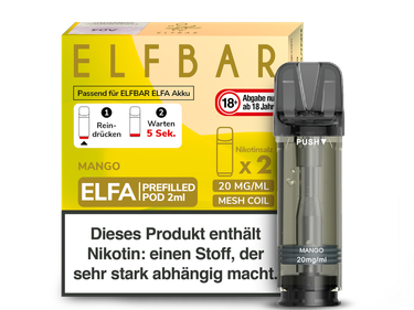 Elfbar Elfa Pod (2 Stück pro Packung)