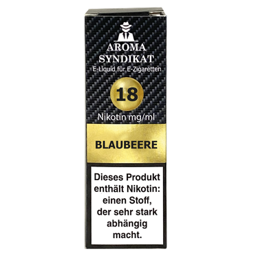 Aroma Syndikat - Blaubeere - Nikotinsalz Liquid