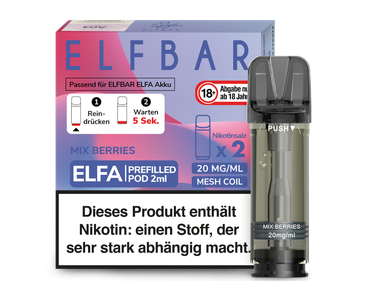 Elfbar Elfa Pod (2 Stück pro Packung)