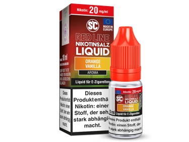 SC - Red Line - Orange Vanilla - Nikotinsalz Liquid