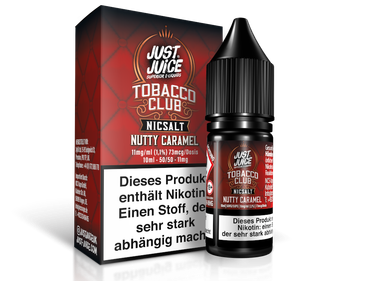 Just Juice - Nutty Caramel - Nikotinsalz Liquid