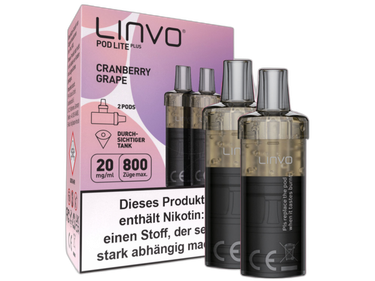 Linvo Pod Lite Plus Cartridge (2 Stück pro Packung)