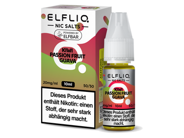ELFLIQ - Kiwi Passion Fruit Guava - Nikotinsalz Liquid