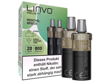 Linvo Pod Lite Plus Cartridge (2 Stück pro Packung)