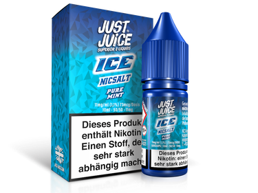 Just Juice - Pure Mint Ice - Nikotinsalz Liquid