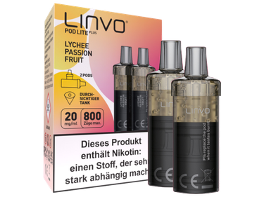 Linvo Pod Lite Plus Cartridge (2 Stück pro Packung)