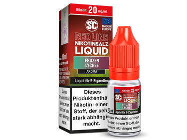 SC - Red Line - Frozen Lychee - Nikotinsalz Liquid