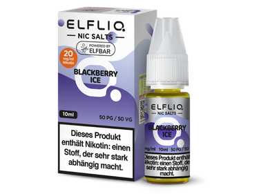 ELFLIQ - Blackberry Ice - Nikotinsalz Liquid