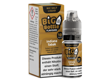 Big Bottle - Indiana Tabak - Nikotinsalz Liquid 