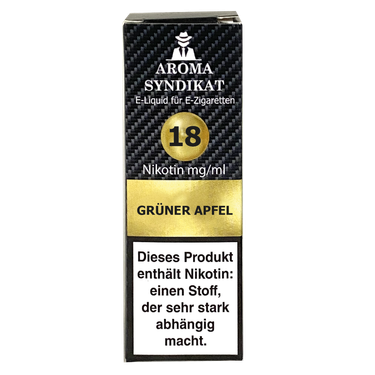Aroma Syndikat - Grüner Apfel - Nikotinsalz Liquid