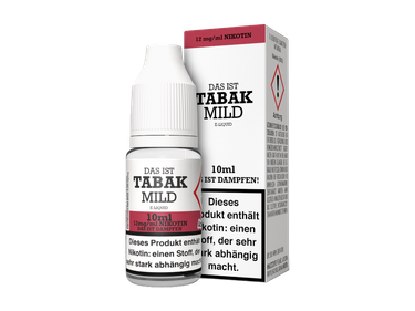 Das ist Dampfen - Tabak Mild