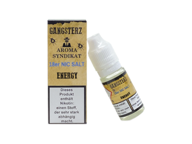 Gangsterz - Energy - Nikotinsalz Liquid