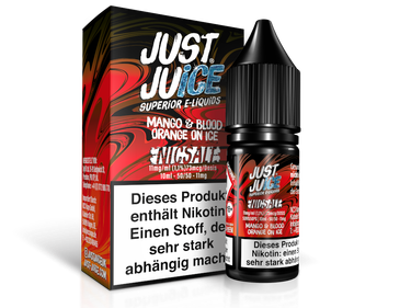 Just Juice - Fusion Mango & Blood Orange on Ice - Nikotinsalz Liquid