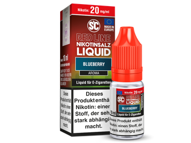 SC - Red Line - Blueberry - Nikotinsalz Liquid