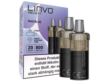 Linvo Pod Lite Plus Cartridge (2 Stück pro Packung)