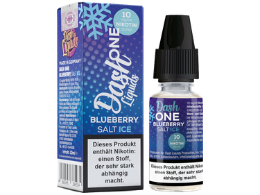 Dash Liquids - One - Blueberry Ice - Nikotinsalz Liquid