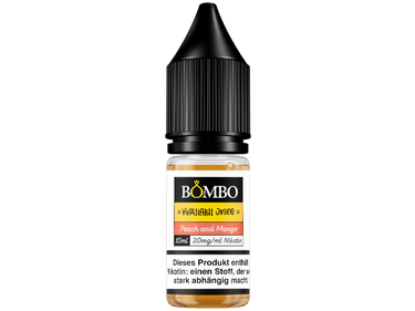 Bombo - Peach and Mango - Nikotinsalz Liquid