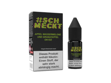 #Schmeckt - Apfel Wassermelone Granatapfel on Ice - Nikotinsalz Liquid