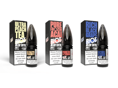 Riot Squad - BLCK Edition - Hybrid Nikotinsalz Liquid