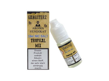 Gangsterz - Tropical Mix - Nikotinsalz Liquid