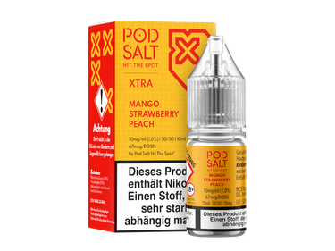 Pod Salt X - Mango Strawberry Peach - Nikotinsalz Liquid
