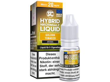 SC - Golden Tobacco - Hybrid Nikotinsalz Liquid