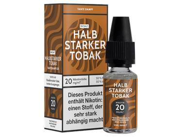 Tante Dampf - Halbstarker Tobak - Nikotinsalz Liquid