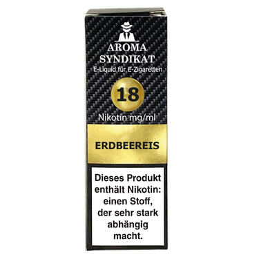 Aroma Syndikat - Erdbeereis - Nikotinsalz Liquid
