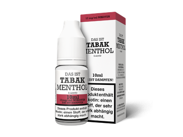 Das ist Dampfen - Tabak Menthol