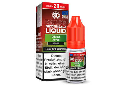 SC - Red Line - Double Apple - Nikotinsalz Liquid