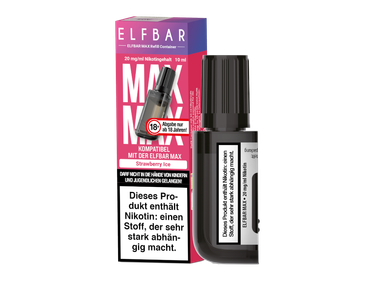 Elfbar Max Refill Container Strawberry Ice