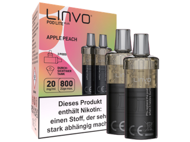 Linvo Pod Lite Plus Cartridge (2 Stück pro Packung)