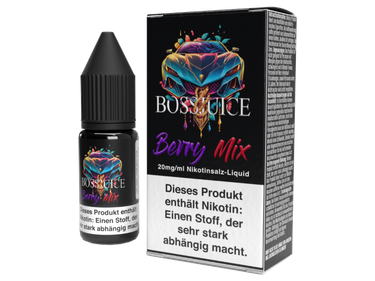 Boss Juice - Berry Mix - Nikotinsalz Liquid