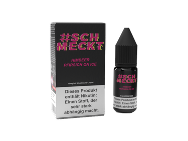 #Schmeckt - Himbeer Pfirsich on Ice - Nikotinsalz Liquid