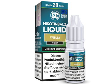 SC - Vanilla - Nikotinsalz Liquid