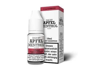 Das ist Dampfen - Apfel Menthol
