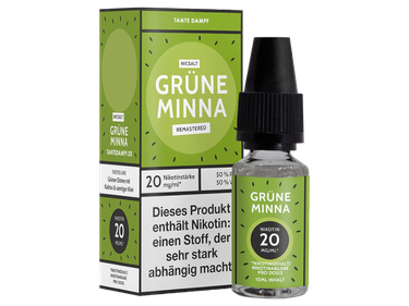 Tante Dampf - Grüne Minna Remastered - Nikotinsalz Liquid