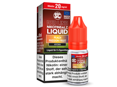 SC - Red Line - Peach Passion Fruit - Nikotinsalz Liquid