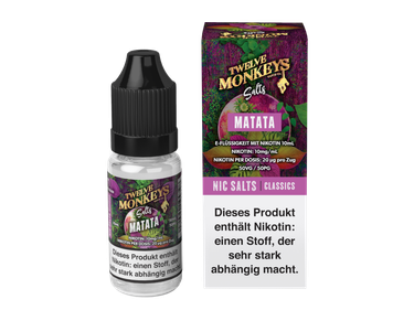 Twelve Monkeys - Matata - Nikotinsalz Liquid