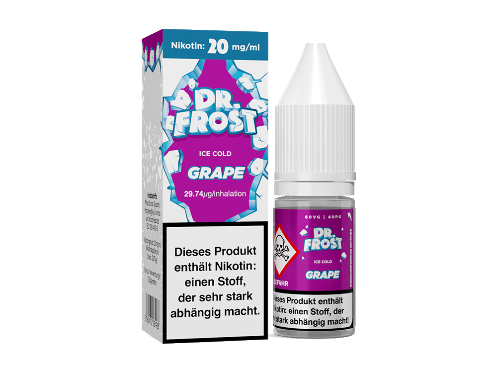 Dr. Frost - Ice Cold - Nikotinsalz Liquid Dr. Frost - Ice Cold - Nikotinsalz Liquid