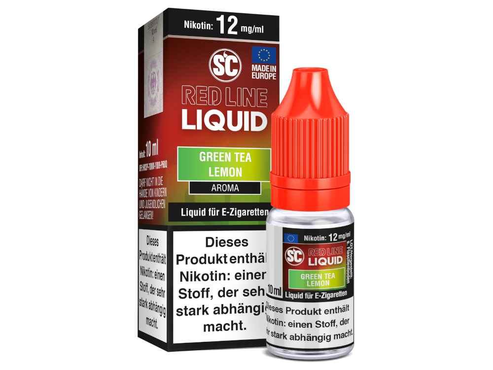 SC - Red Line Nikotin - Green Tea Lemon