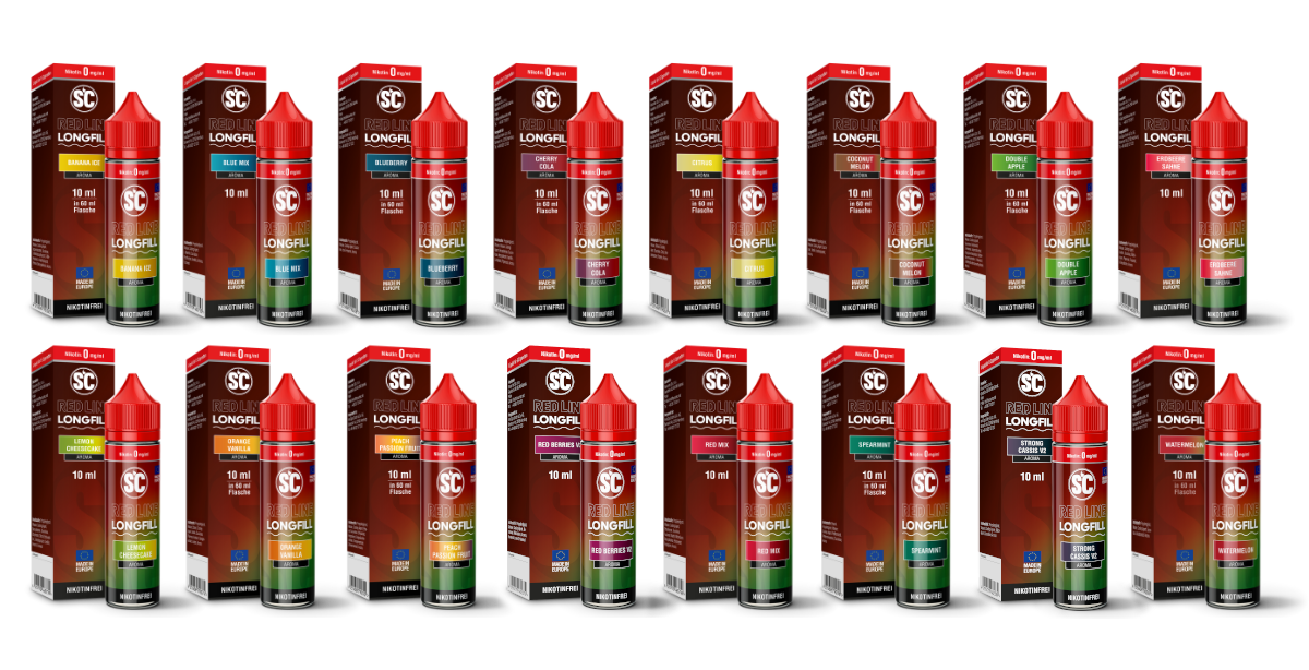 SC - Red Line - Longfills 10 ml