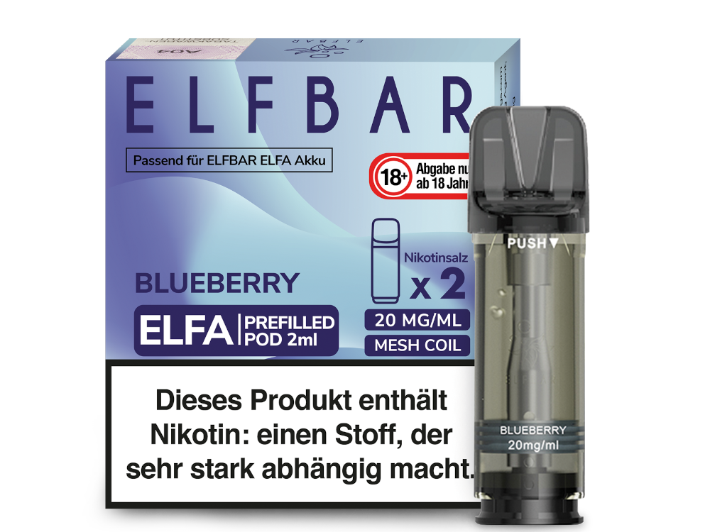 Elfbar Elfa Pod (2 Stück pro Packung)