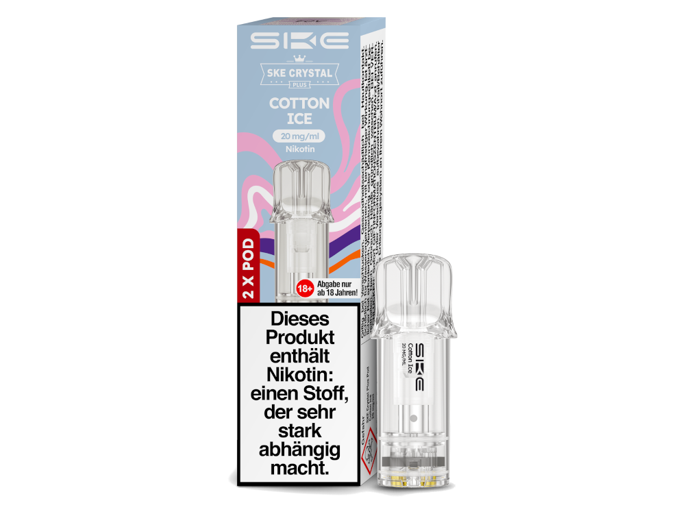 SKE Crystal Plus Pod (2 Stück pro Packung)
